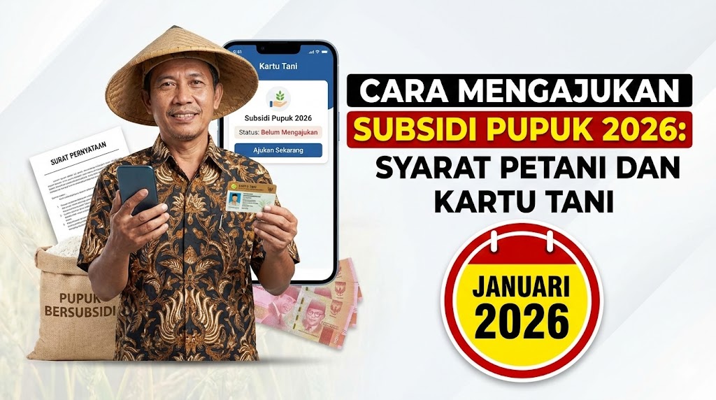 Cara Mendapat Pupuk Subsidi 2026: Syarat, Mekanisme, dan Peran Koperasi di Desa